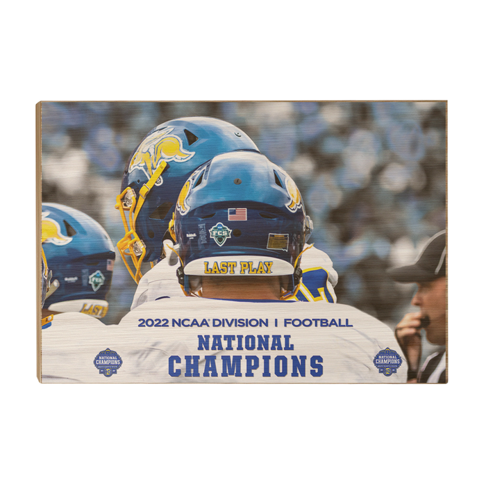 South Dakota State Jackrabbits - Last Play 2022 NCAA Division 1 Football Natonal Champions