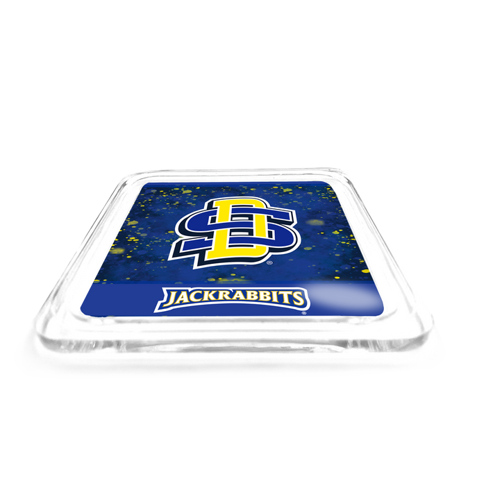 South Dakota State Jackrabbits - SDSU Jackrabbits Colors Drink Coaster