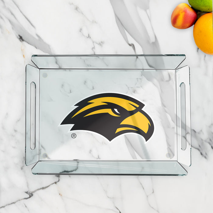 Southern Miss Golden Eagles - Golden Eagles Logo Decorative Serving Tray