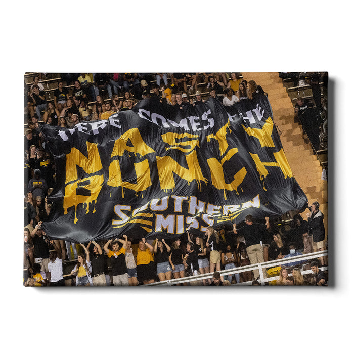 Southern Miss Golden Eagles - Nasty Bunch Southern Miss - College Wall Art  #Canvas