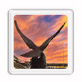 Southern Miss Golden Eagles - The Rock Sunset Drink Coaster