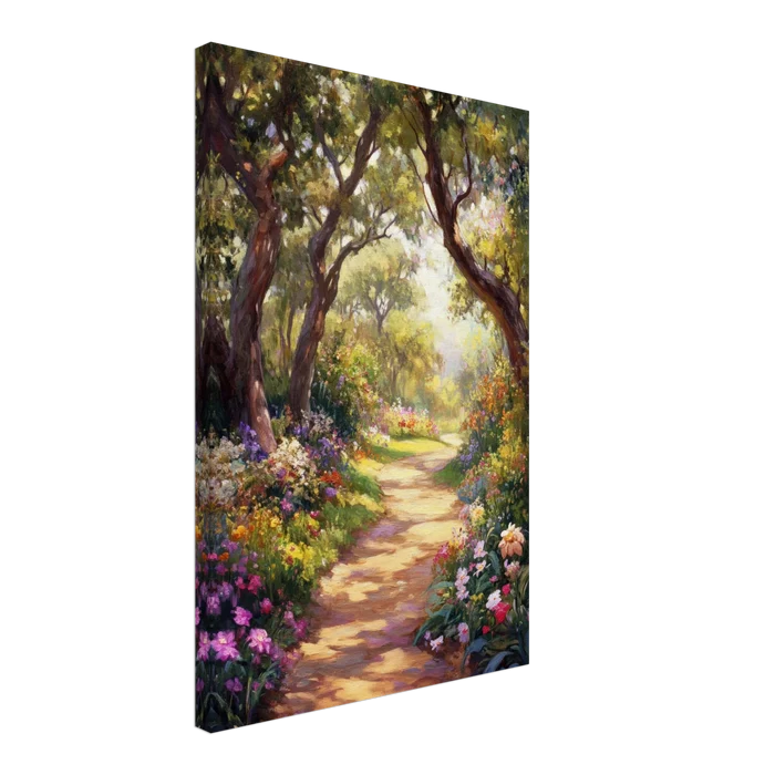 Sunlit Garden Path A meandering pathway through 2 - Shop Ai Art WebShop - Digital Art online Store