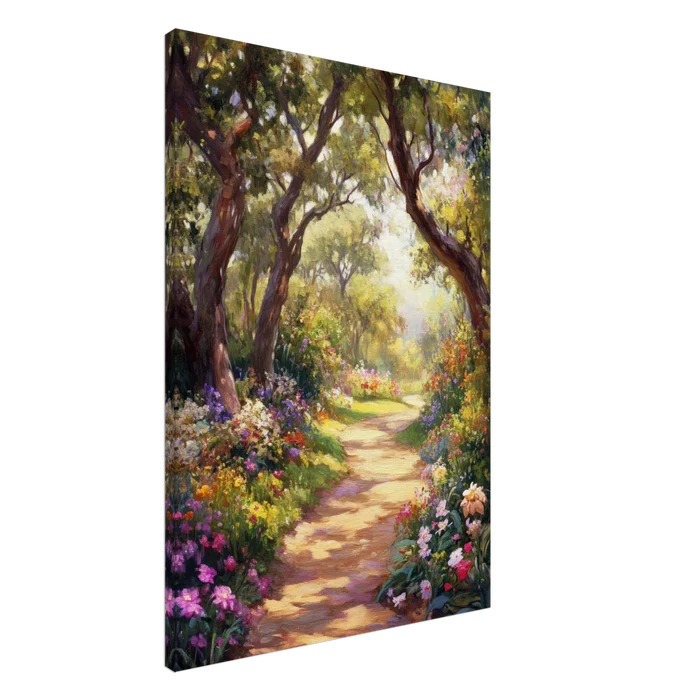 Sunlit Garden Path A meandering pathway through 2 - Shop Ai Art WebShop - Digital Art online Store