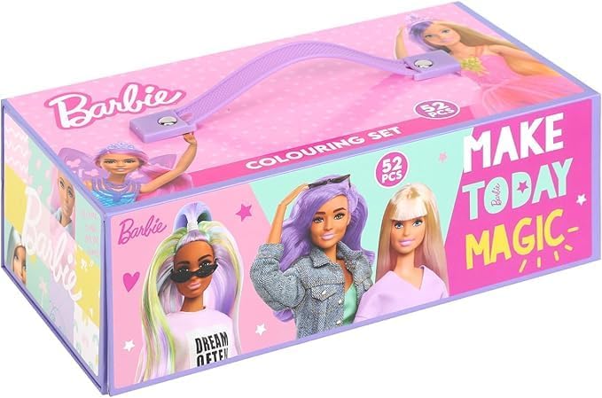 TDL Barbie 52-Piece Art Case