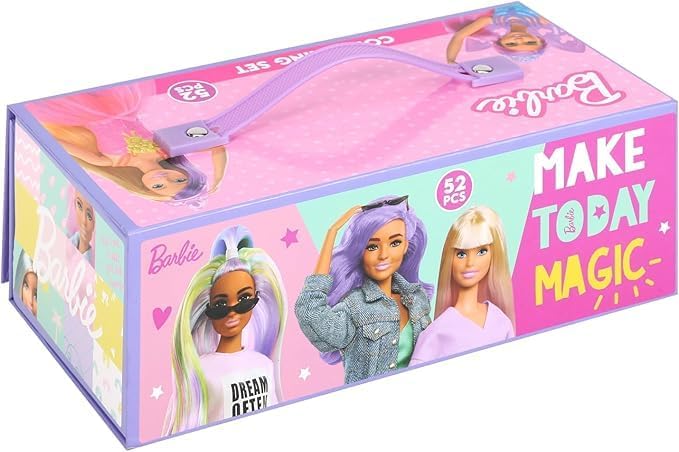 TDL Barbie 52-Piece Art Case