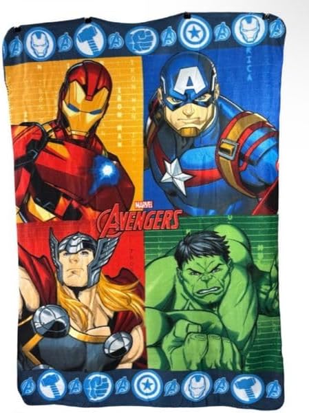 TDL Character Fleece Blanket Blue