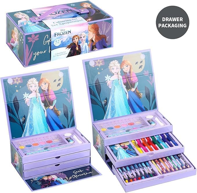 TDL Frozen 52-Piece Art Case
