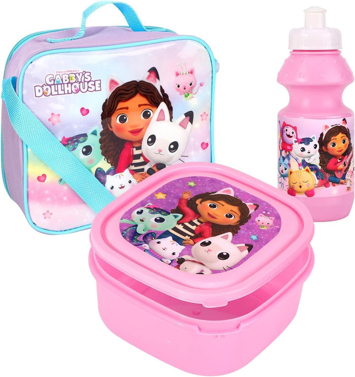 TDL Gabby's Dollhouse Backpack & Lunch Set