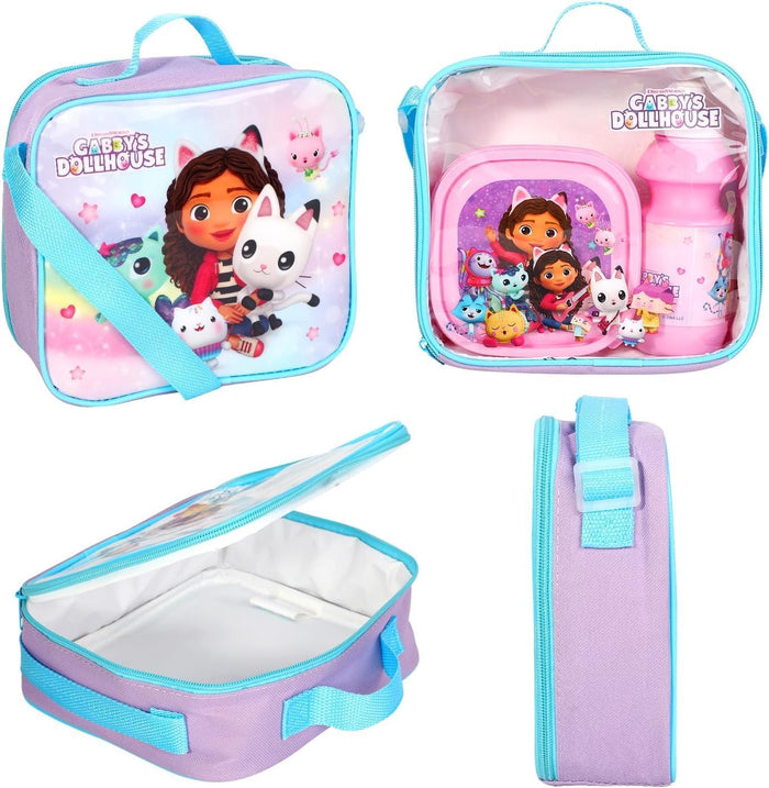 TDL Gabby's Dollhouse Backpack & Lunch Set