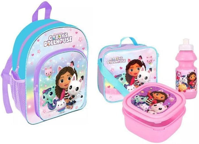 TDL Gabby's Dollhouse Deluxe 4-Piece Lunch Set