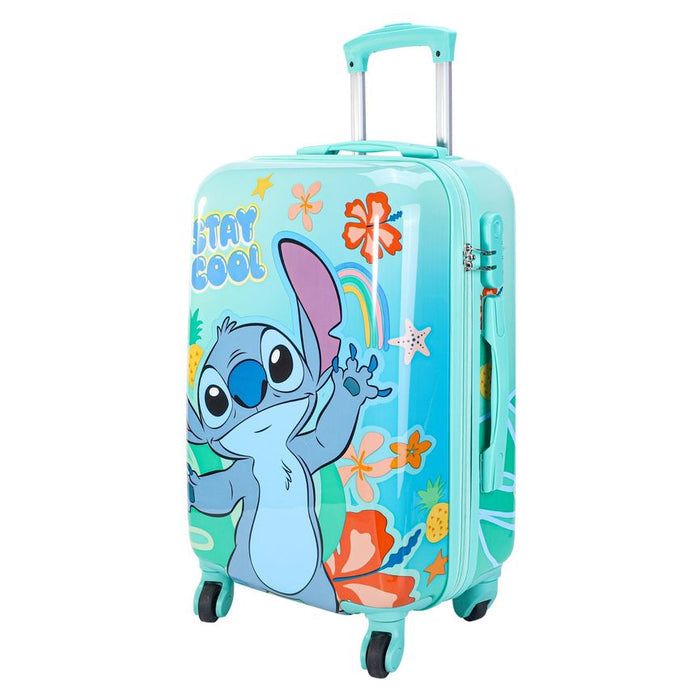 TDL Lilo & Stitch Hard-Shell Trolley Suitcase 57 × 39 × 22cm