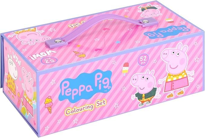 TDL Peppa Pig 52-Piece Art Case