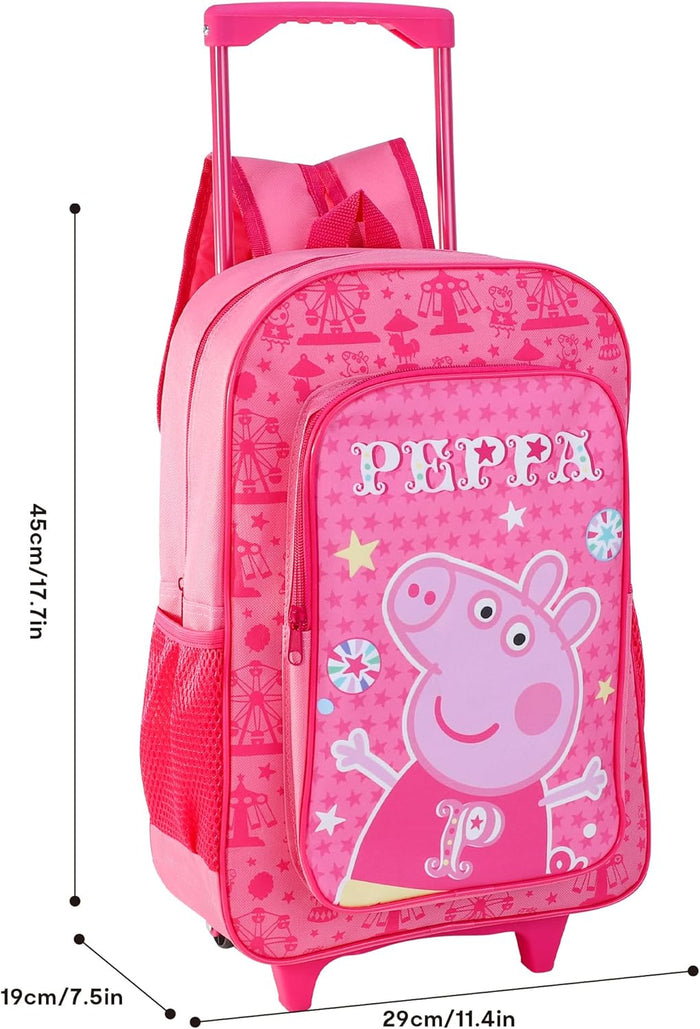 TDL Peppa Pig Deluxe Trolley Backpack