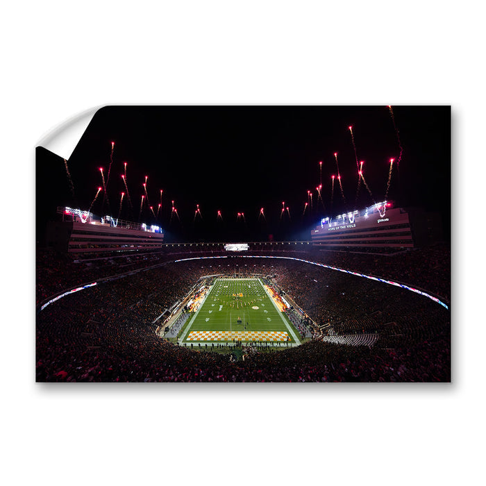 Tennessee Volunteers - Bombs Bursting in Air - College Wall Art #Wall Decal