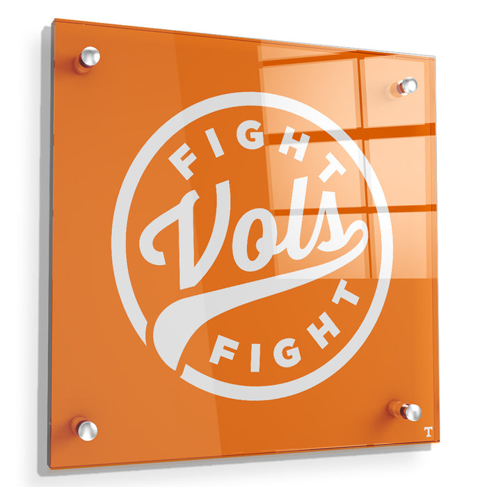 Tennessee Volunteers - Fight Vols Fight Orange - College Wall Art #Acrylic