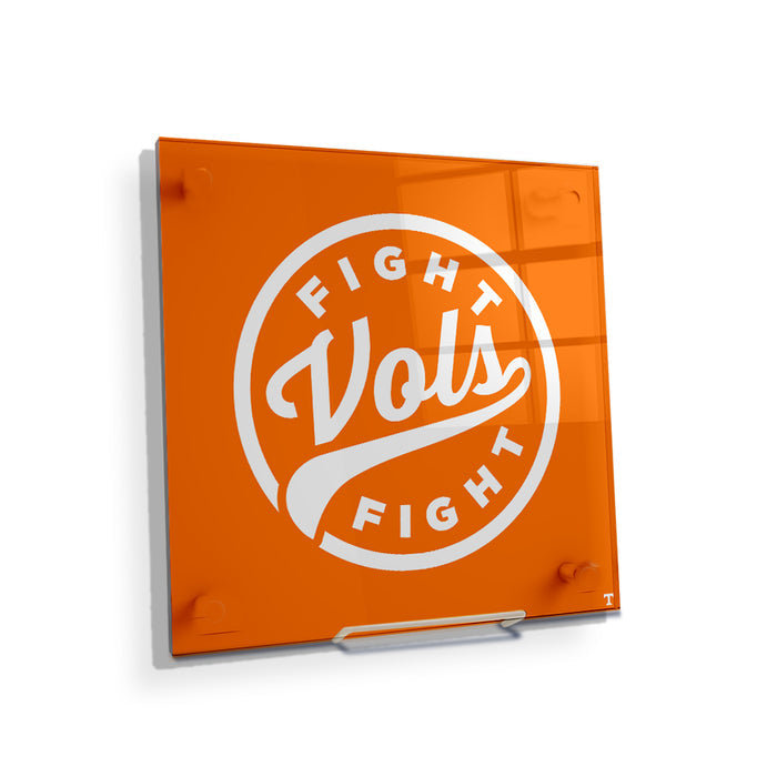 Tennessee Volunteers - Fight Vols Fight Orange - College Wall Art #Acrylic Mini