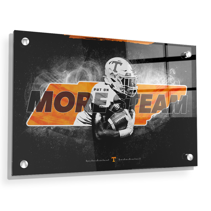 Tennessee Volunteers - More Steam - College Wall Art #Acrylic