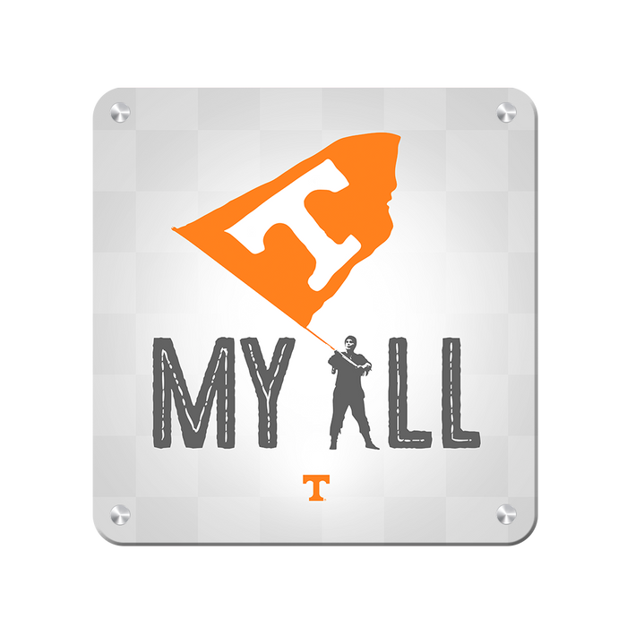 Tennessee Volunteers - My Vol All - College Wall Art #Metal