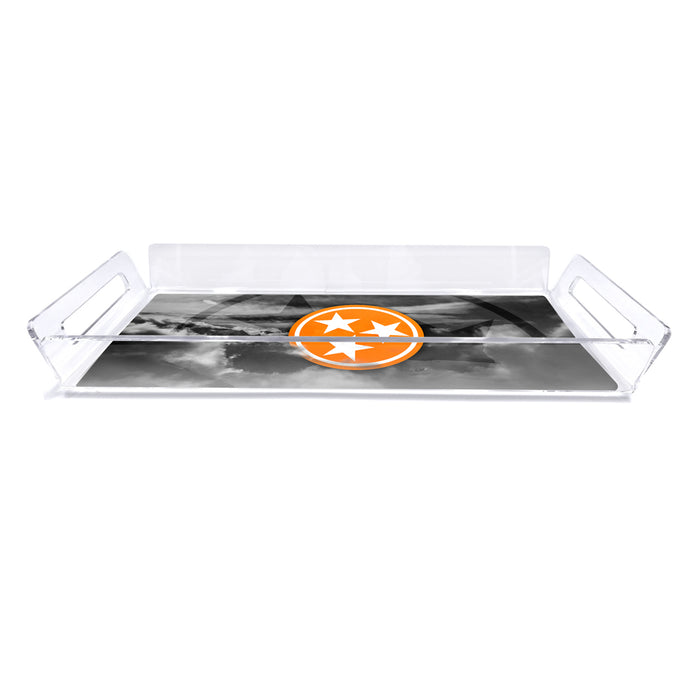 Tennessee Volunteers - Smokey Tri  Star Decorative Serving Tray