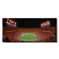 Tennessee Volunteers - Tennessee Lights Panoramic - College Wall Art #Canvas