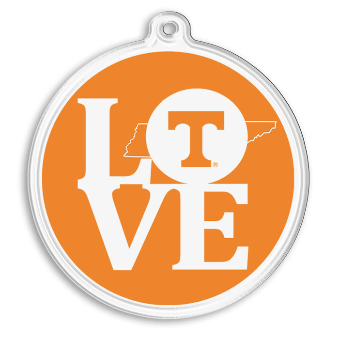 Tennessee Volunteers - Tennessee Love Ornament & Bag Tag