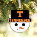 Tennessee Volunteers - Tennessee Snowman Face Ornament