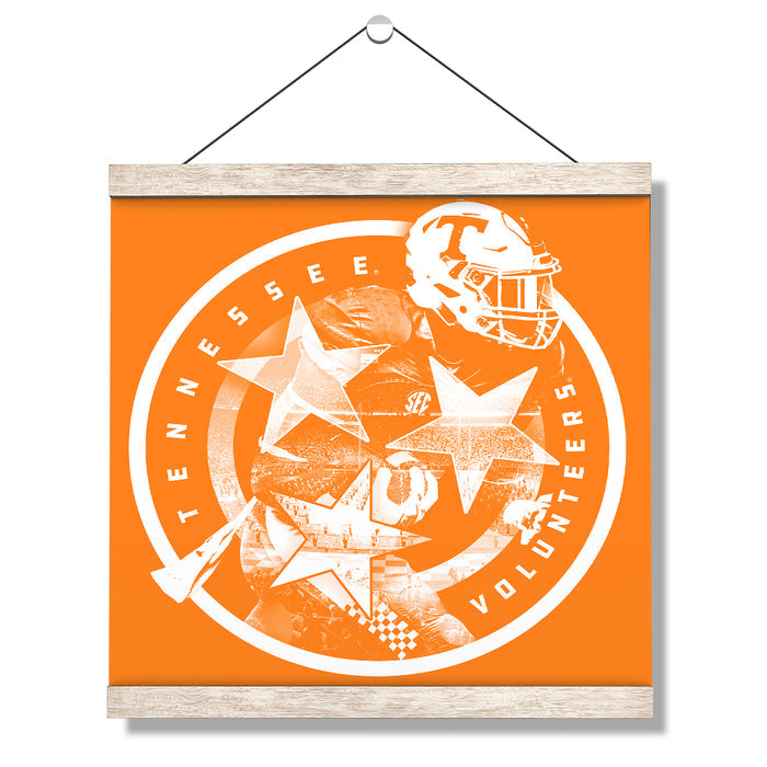 Tennessee Volunteers - Tennessee Volunteers - College Wall Art #Hanging Canvas