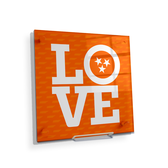 Tennessee Volunteers - TN Love - College Wall Art #Acrylic Mini