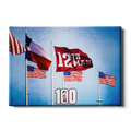 Texas A&M - 12th Man Flag Centenial - College Wall Art #Canvas
