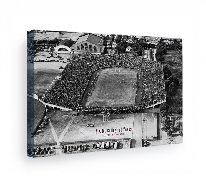 Texas A&M Aggies - Sesquicentennial Vintage Kyle Field Circa 1940