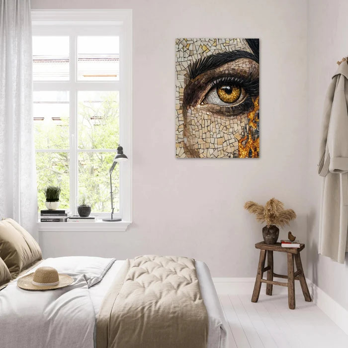 The Oracles Forbidden Prophecy Byzantine Mosaic 2 - Shop Ai Art WebShop - Digital Art online Store