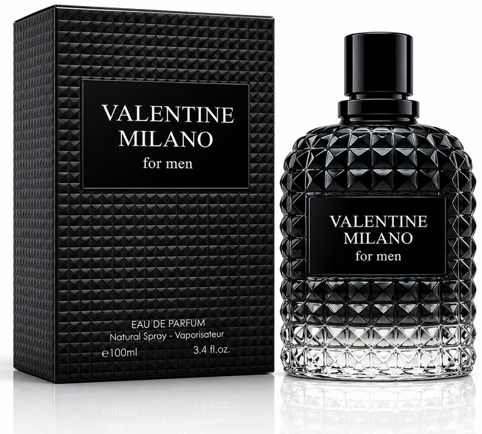 Valentine Milano for Men Eau de Parfum 100ml by Fragrance Couture