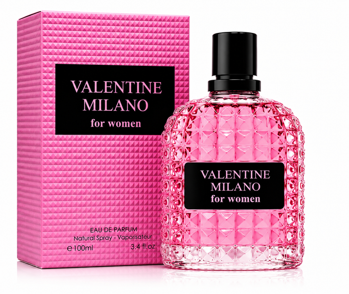 Valentine Milano His & Hers Eau de Parfum Gift Set 2 x 100ml by Fragrance Couture
