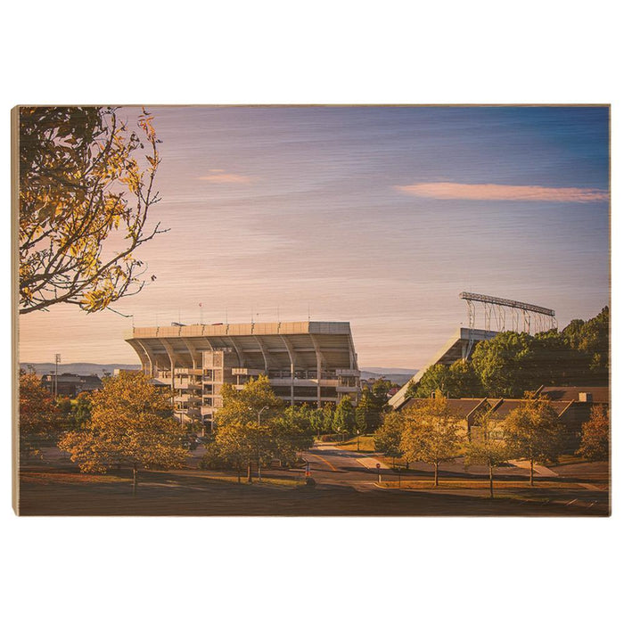 Virginia Tech Hokies - Autumn Day at Lane - College Wall Art #Wood