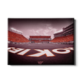 Virginia Tech Hokies - Hokie End Zone - College Wall Art #Canvas
