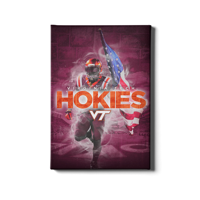 Virginia Tech Hokies - Hokie Smoke - College Wall Art #Canvas