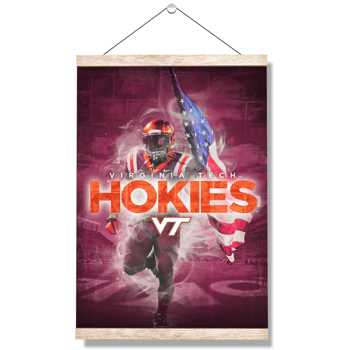 Virginia Tech Hokies - Hokie Smoke - College Wall Art #Hanging Canvas