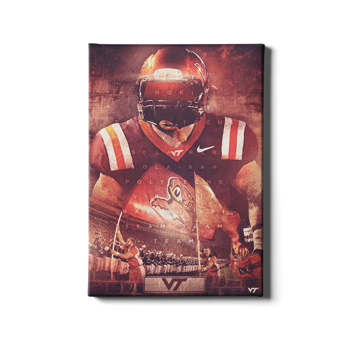 Virginia Tech Hokies - Ultimate Hokie - College Wall Art #Canvas