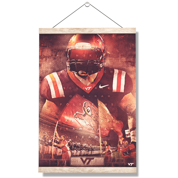 Virginia Tech Hokies - Ultimate Hokie - College Wall Art #Hanging Canvas