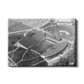Virginia Tech Hokies - Vintage Aerial Lane Stadium - College Wall Art #Canvas
