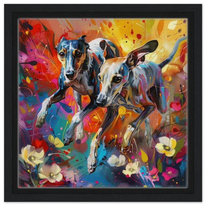 Framed Canvas / 30x30 cm / 12x12″ / -