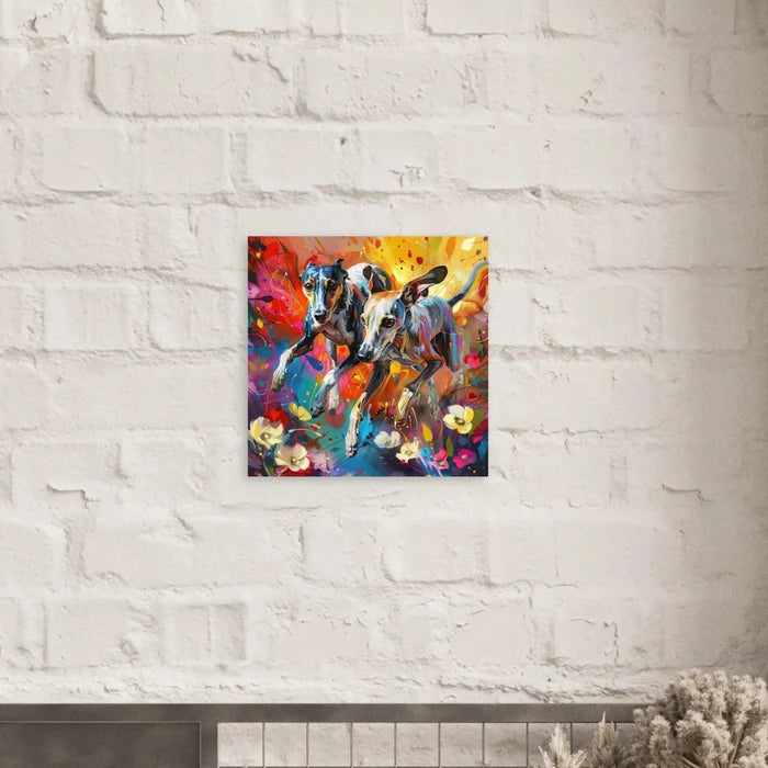 Whippets love playing 3 - Shop Ai Art WebShop - Digital Art online Store