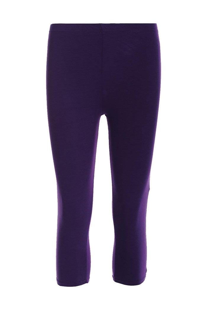 Women's 3/4 Capri Leggings (S–L & XXL Plus)