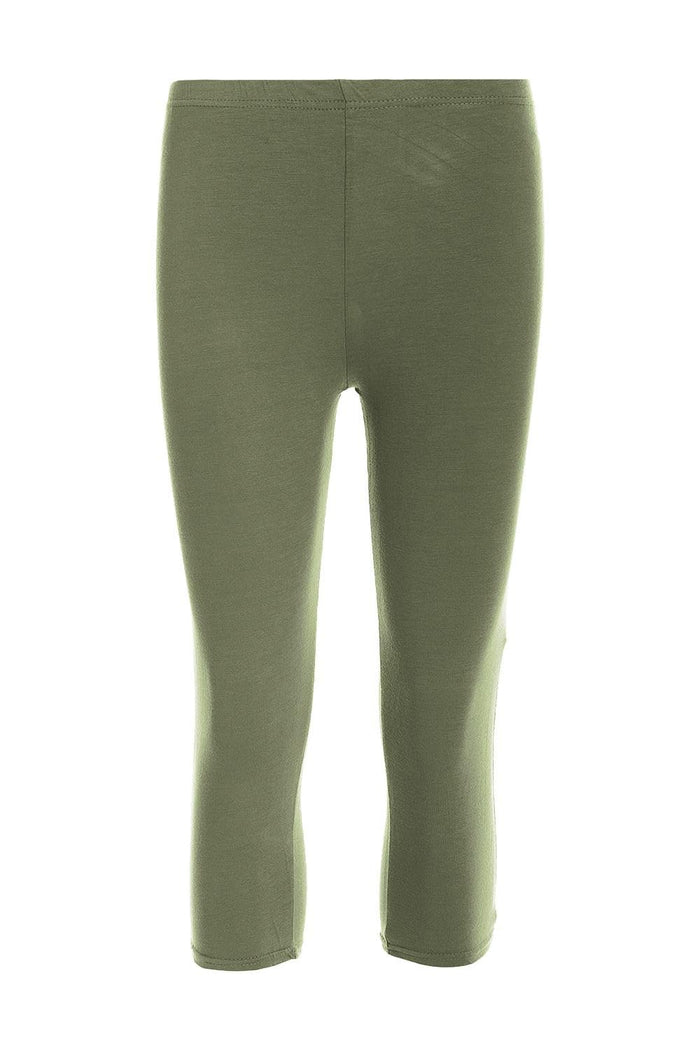 Women's 3/4 Capri Leggings (S–L & XXL Plus)