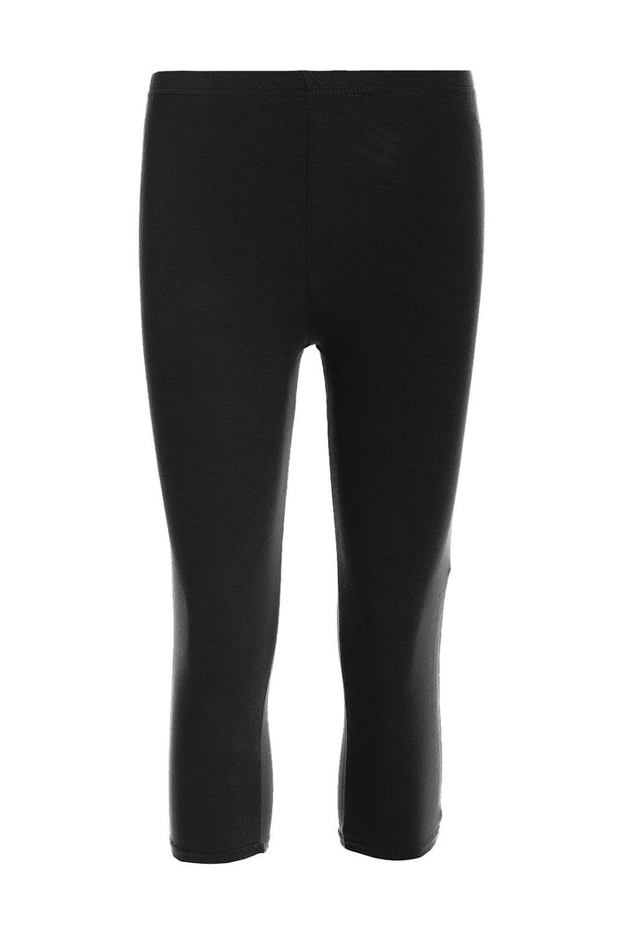Women's 3/4 Capri Leggings (S–L & XXL Plus)