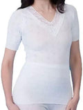 S / Short Sleeve Spencer V Neck