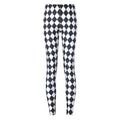 Women's Diamond Print Leggings (S/M–M/L)