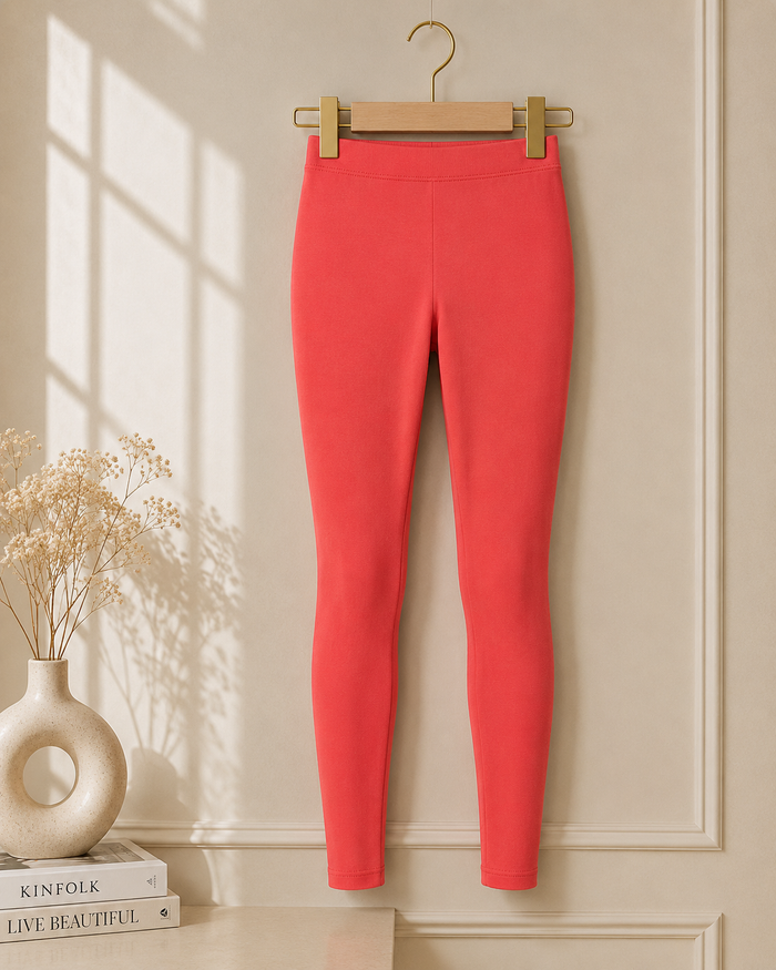 Women's Full-Length Cotton Leggings (UK 8–26)