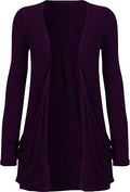 Women's Relaxed Cardigan with Pockets (UK 6–24)