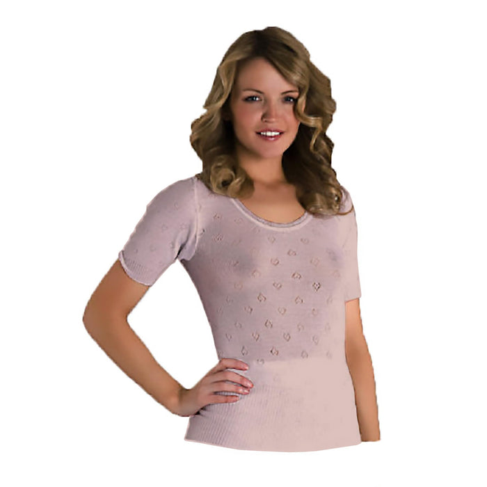 Women's Short-Sleeve Thermal Top (S–3XL)